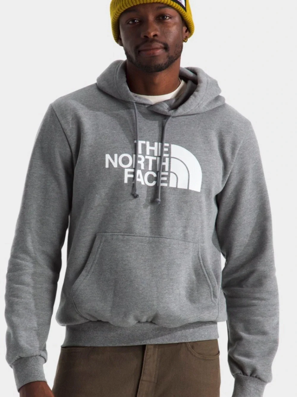 The The North Face Half Dome Pullover Hoodie in Grey Men’s Size Large